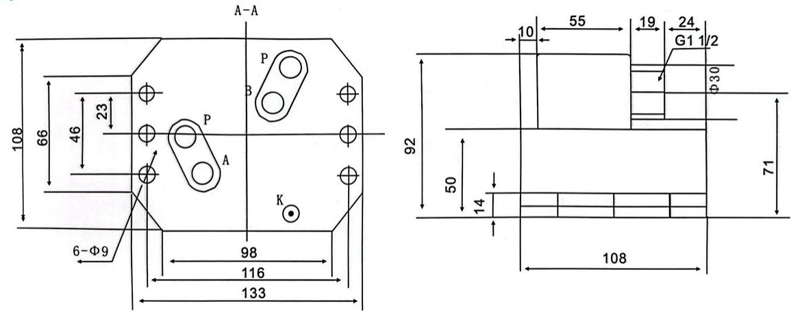 QGDC系列打壳气缸换向阀2